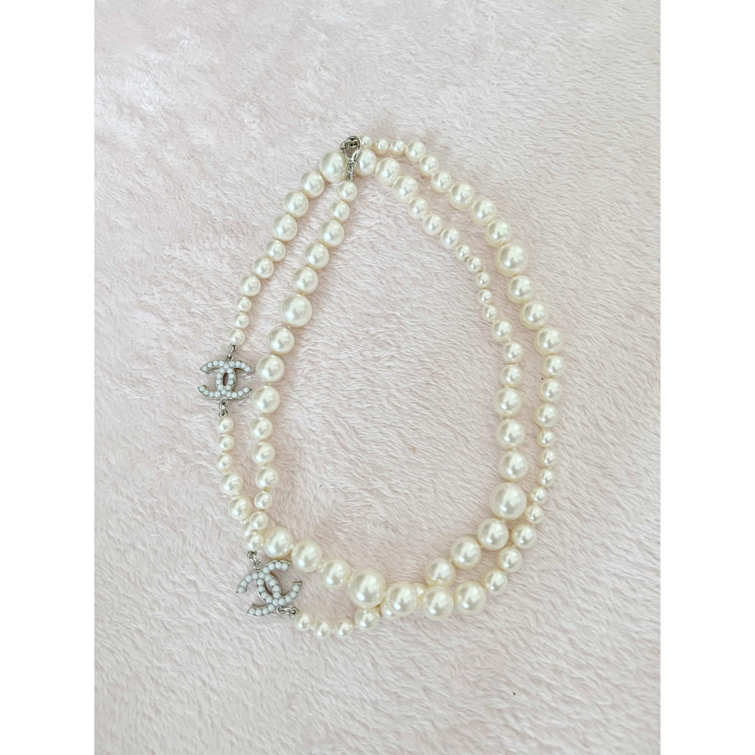 CHANEL - 【シャネル】ロングネックレスの通販 by ssshop CHANEL - 【シャネル】ロングネックレスの通販 by ssshop