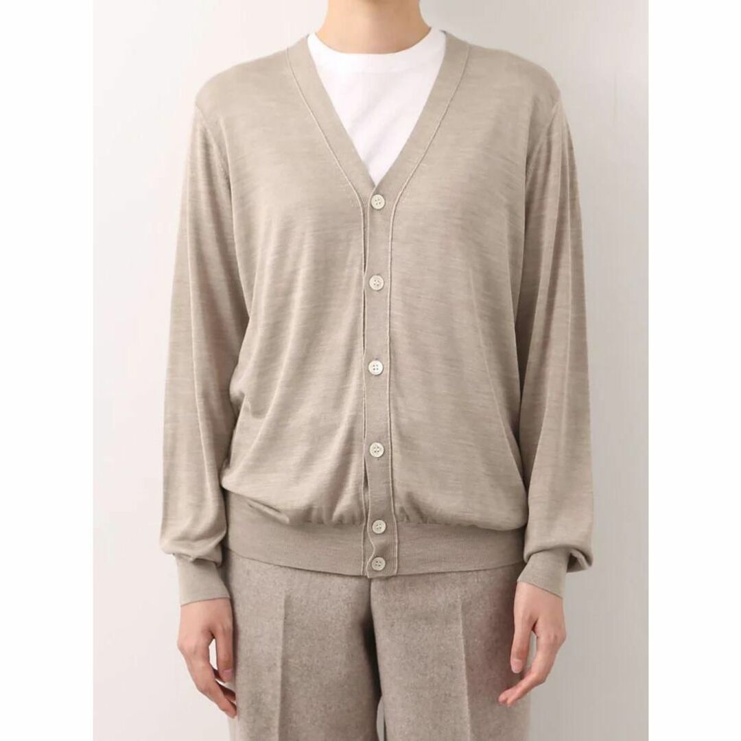 お買得!】 140*美品 スローン SLOANE18G天竺シルク100% V
