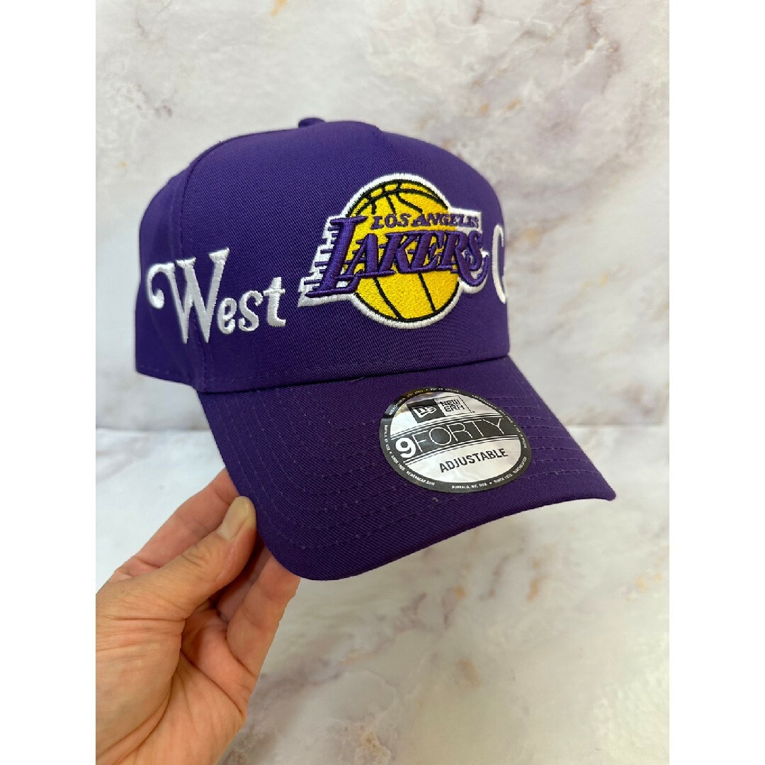 Newera 9forty ロサンゼルスレイカーズ WestCoast キャップ