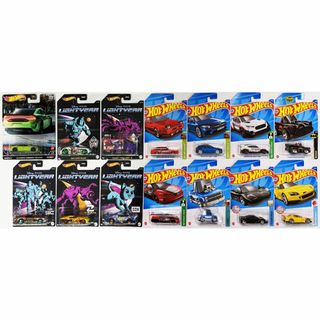 マテル(MATTEL)の新品　ホットウィール　Hot Wheels　ミニカー　14車種 セット(ミニカー)