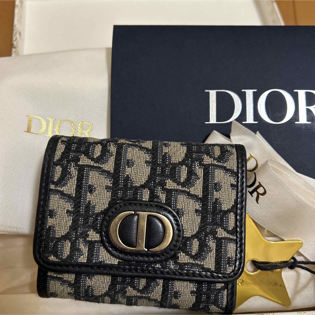 Dior - ディオール 30 MONTAIGNE ロータスウォレット 三つ折財布の+