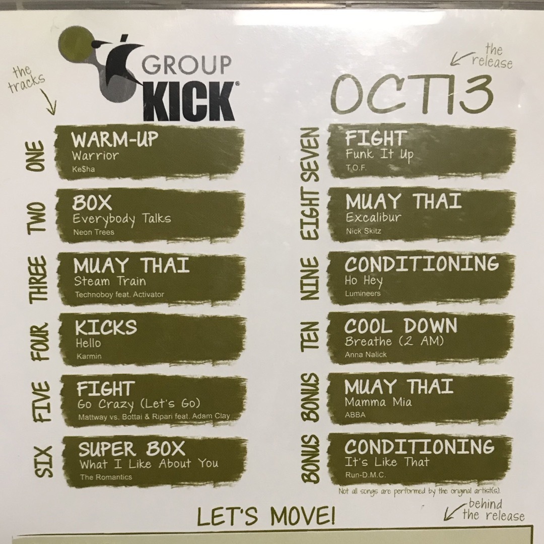 【入手困難品】DVD Mossa Group Kick OCT13