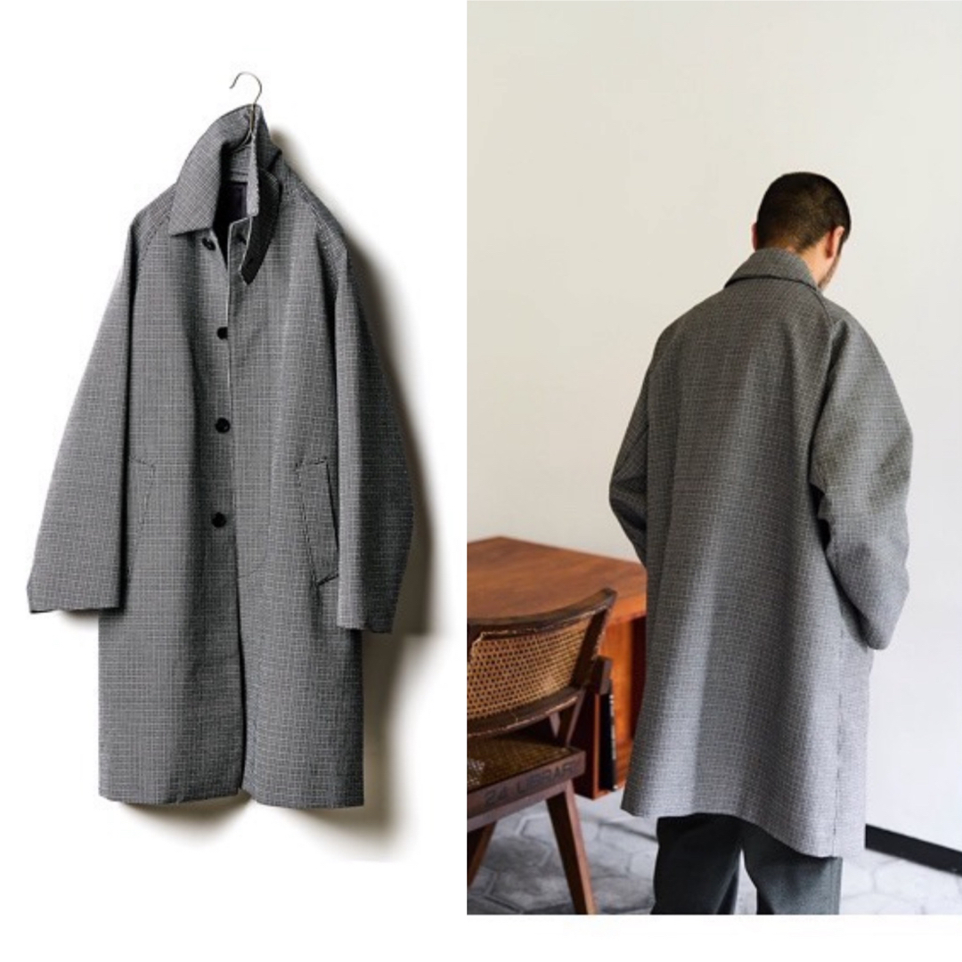 MAATEE&SONS ツイードバルカラーコート 22AW