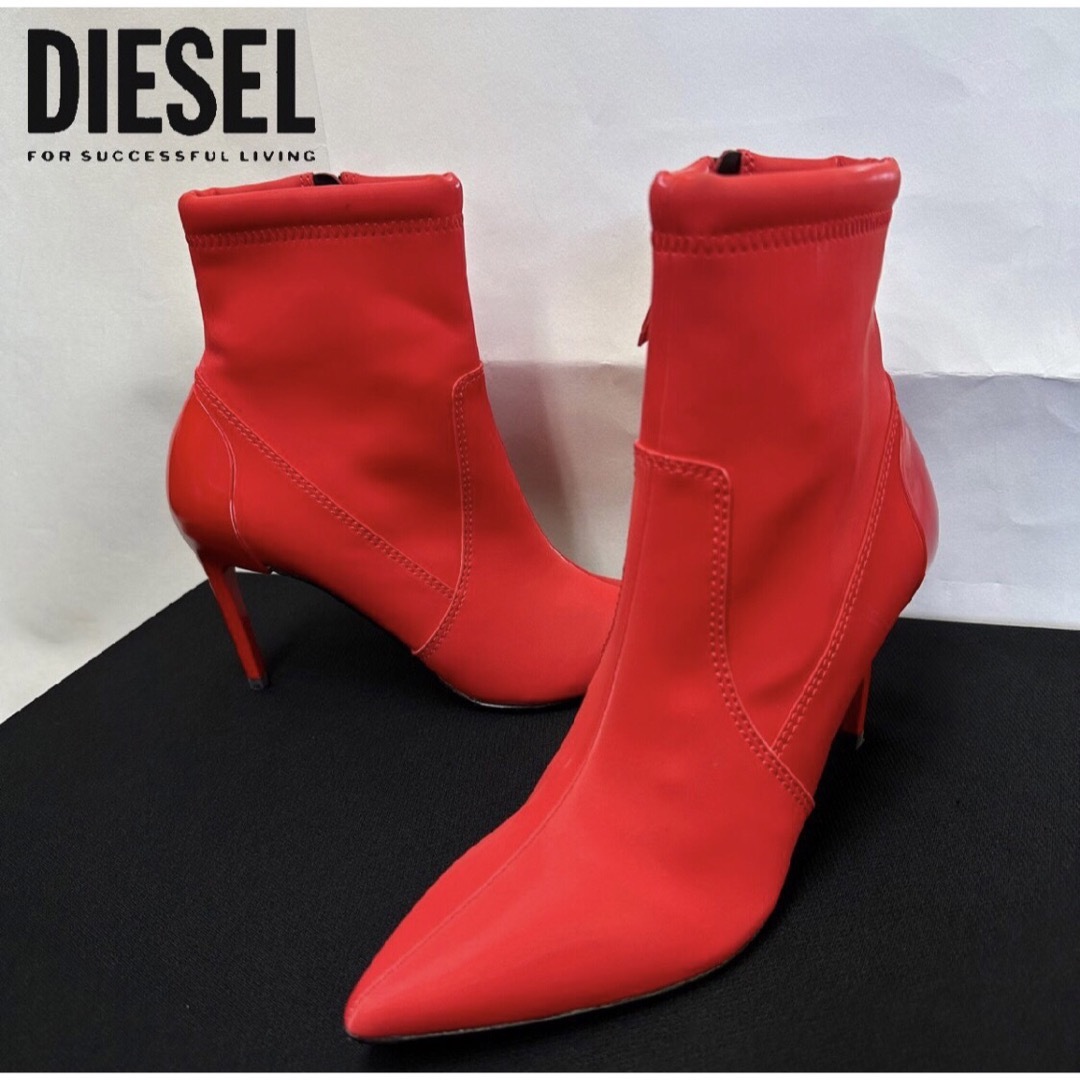 未使用品 DIESEL ディーゼル ショート ブーツ 39 - ブーツ