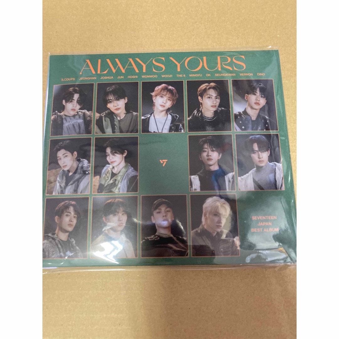 HMV特典付きSEVENTEEN ALWAYS YOURS初回盤D新品未開封