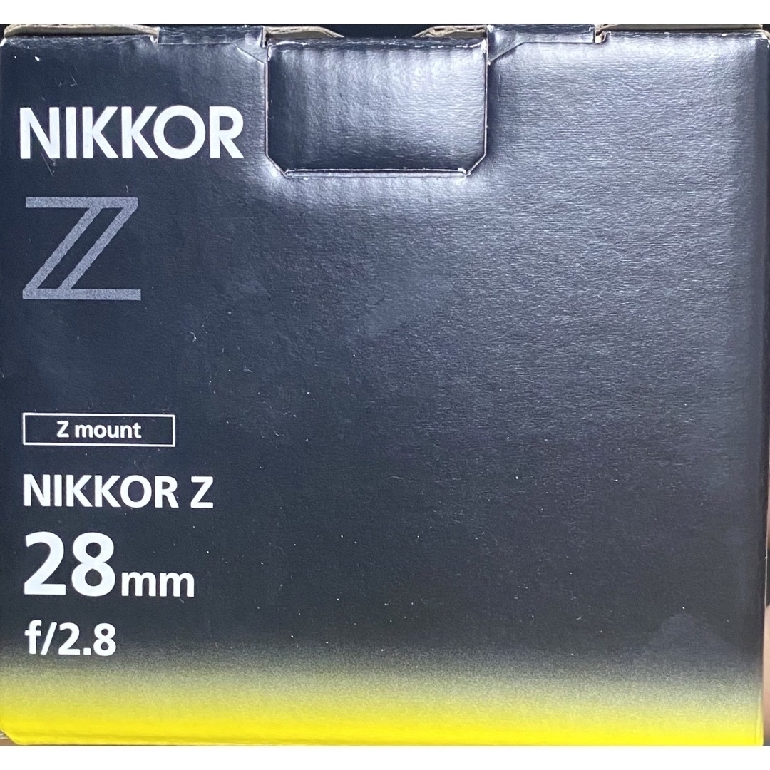 【新品購入、購入後装着未使用】NIKKOR Z28mm f/2.8 単焦点レンズNIKON