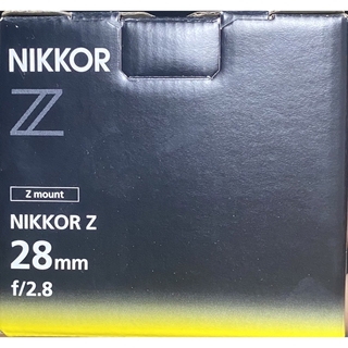 ニコン(Nikon)の【新品購入、購入後装着未使用】NIKKOR Z28mm f/2.8 単焦点レンズ(レンズ(単焦点))