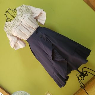 axes レトロ 服 ロングスカート 3点セット バラ売り⭕️