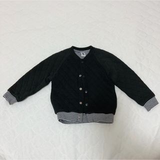 プチバトー(PETIT BATEAU)のプチバトー キルティング ジャケット サイズ86cm(ジャケット/コート)