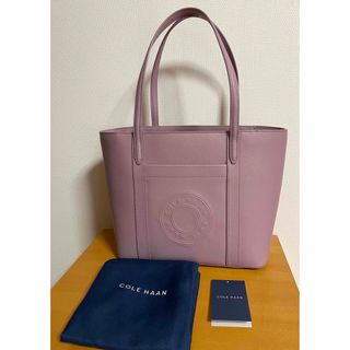 コールハーン スモール ジップトップトート エルダーベリー