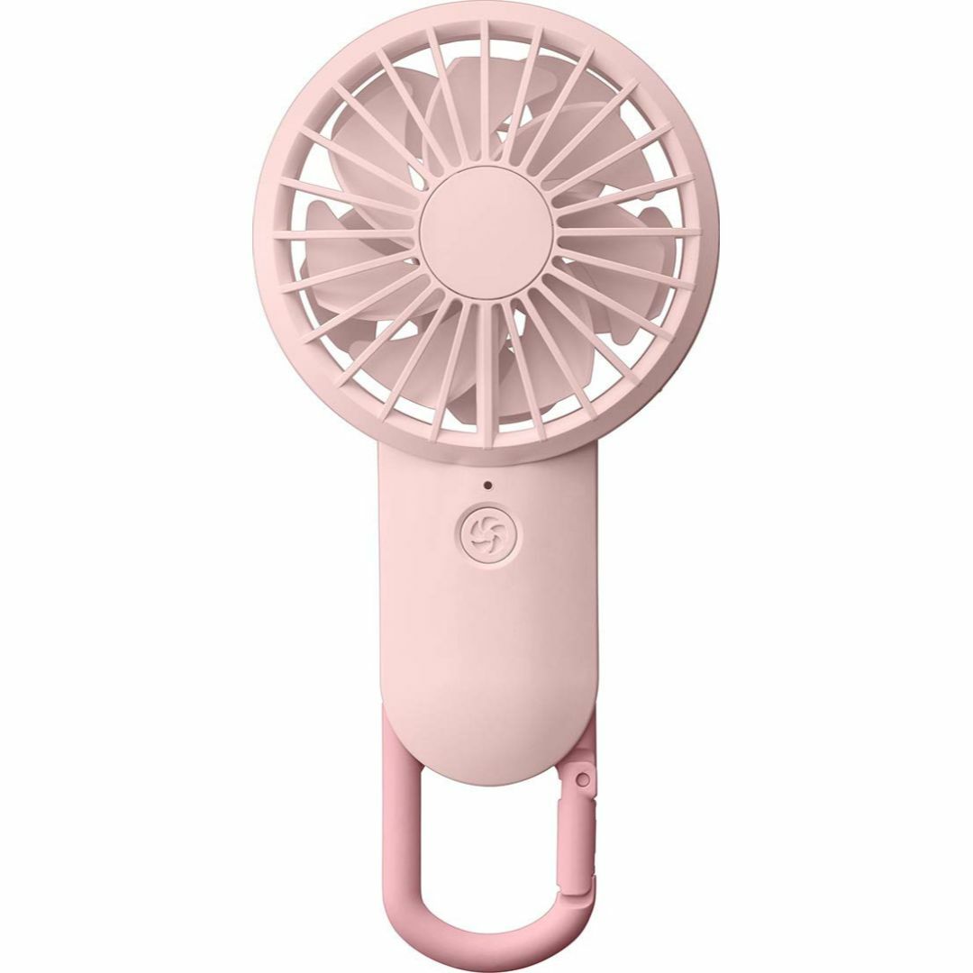【色: 028-ピンク】リズム(RHYTHM) 携帯扇風機 【2020モデル】国