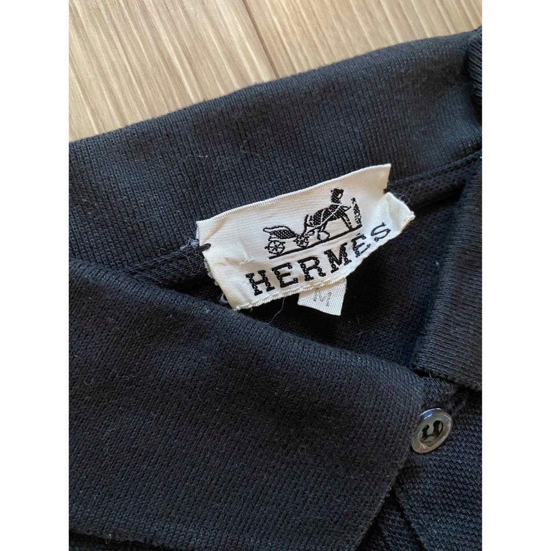 Hermes(エルメス)の美品 HERMES エルメス メンズ ポロシャツ シャツ トップス コットン メンズのトップス(ポロシャツ)の商品写真