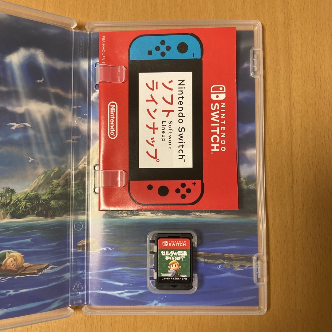 Nintendo Switch(ニンテンドースイッチ)のゼルダの伝説 夢をみる島 Switch エンタメ/ホビーのゲームソフト/ゲーム機本体(家庭用ゲームソフト)の商品写真