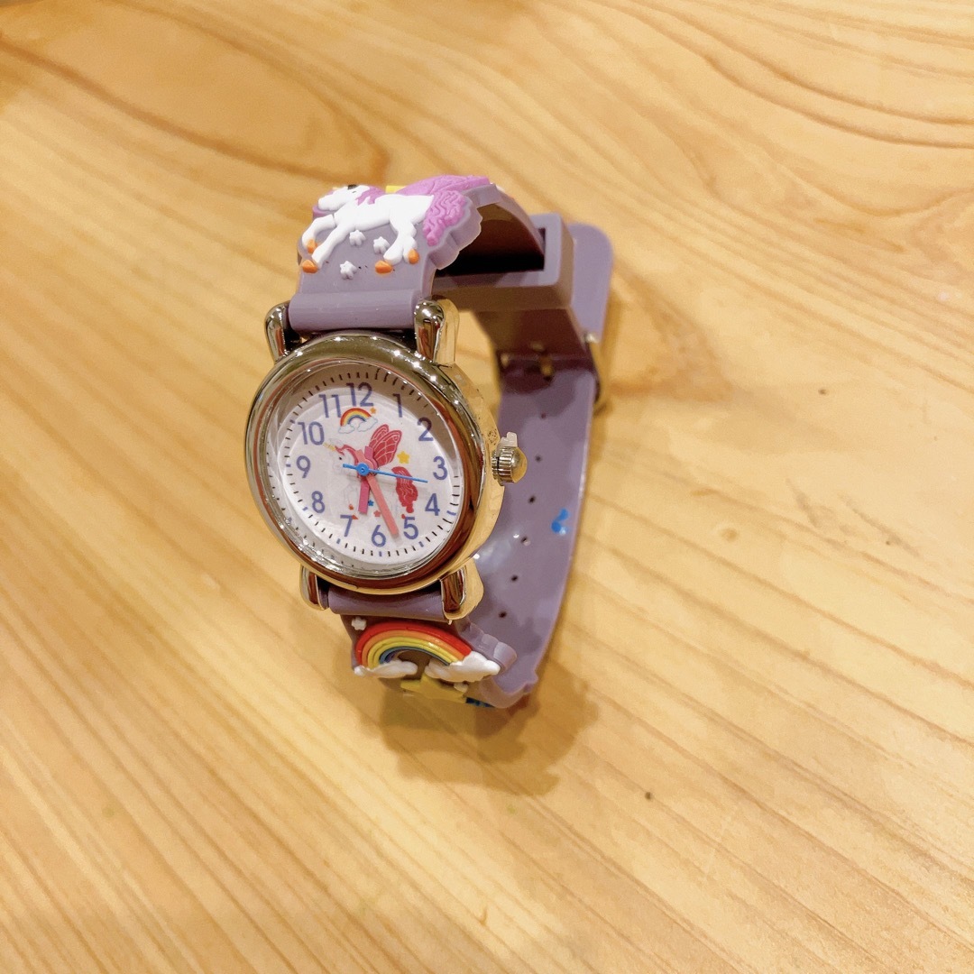キッズ腕時計　ユニコーン キッズ/ベビー/マタニティのこども用ファッション小物(腕時計)の商品写真