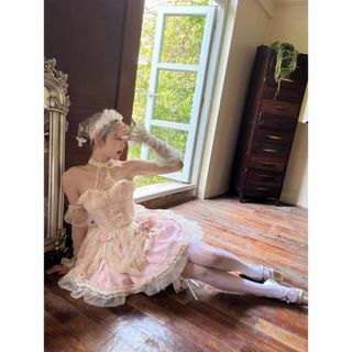 仲夏夜円舞曲 JSK3点セット 甘ロリ しゅくれどーる ロリィタ 仲夏夜円舞曲 JSK3点セット 甘ロリ しゅくれどーる ロリィタ