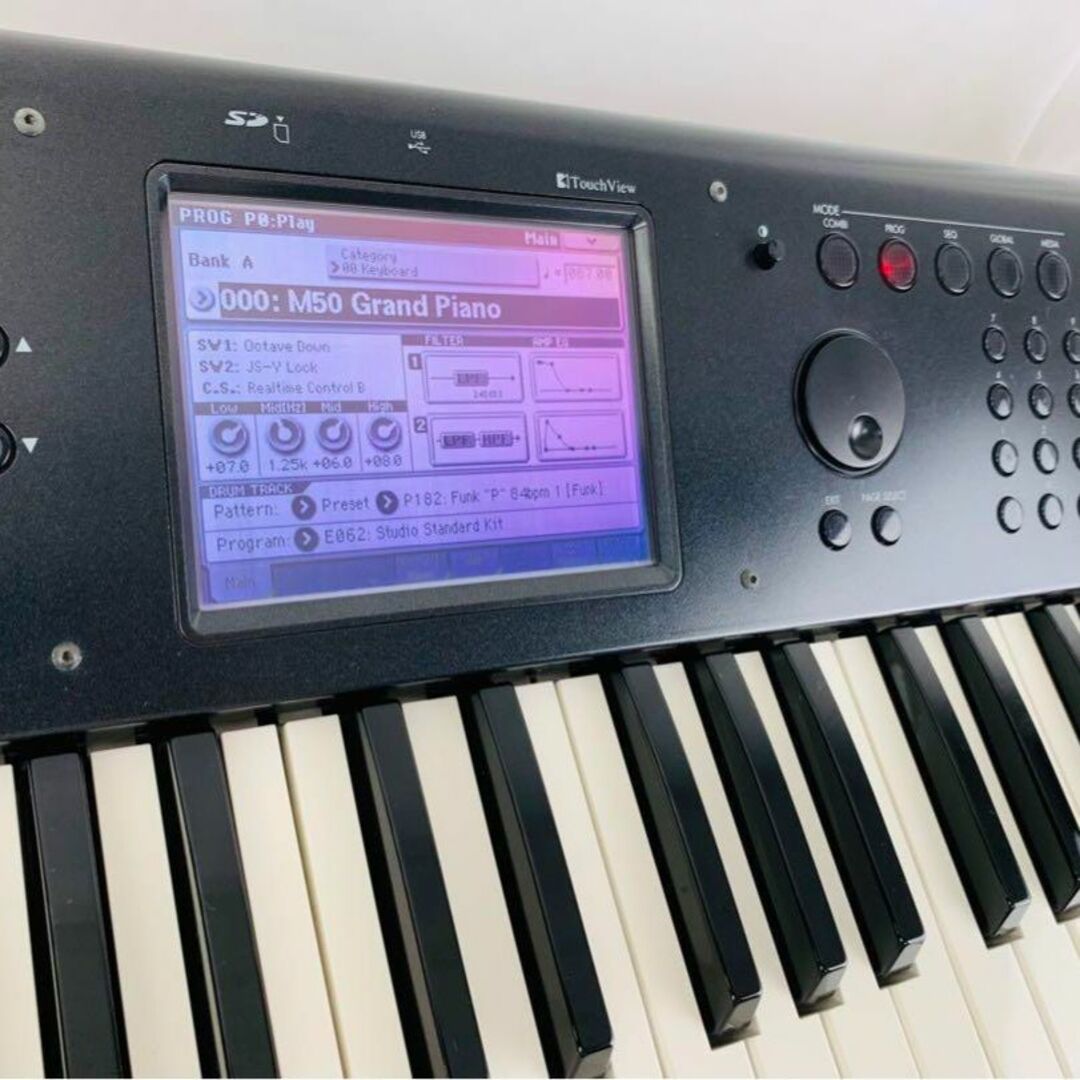 KORG コルグ シンセサイザー M50 61　MUSICWORKSTATION