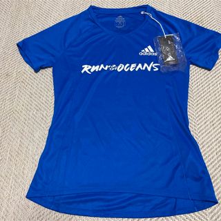 アディダス(adidas)のadidas レディースTシャツMサイズ❣️値下げ^ ^(Tシャツ(半袖/袖なし))