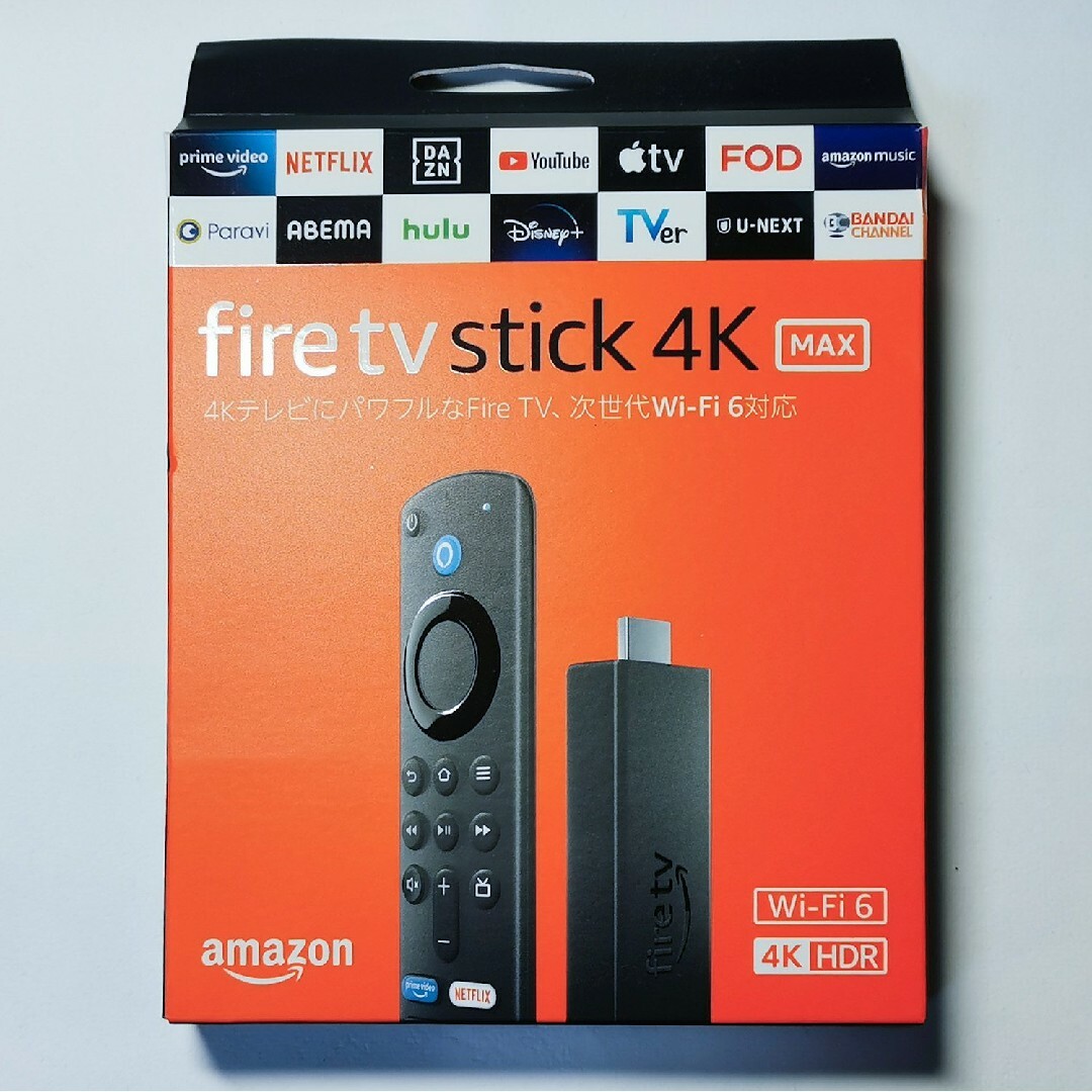 Amazon Fire tv stick 4K MAX 未開封品