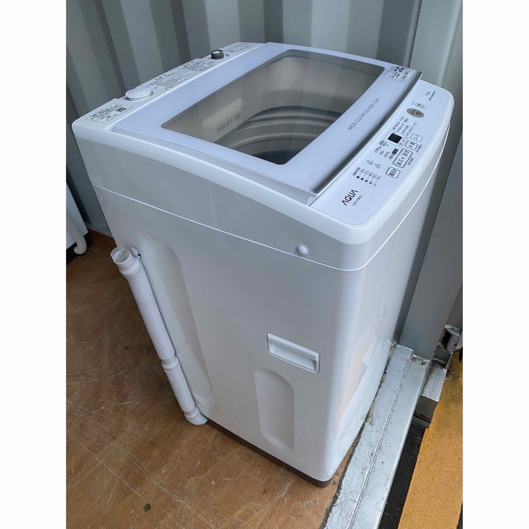 C5822★2021年製美品★アクア　洗濯機　7KG インバータ搭載　冷蔵庫