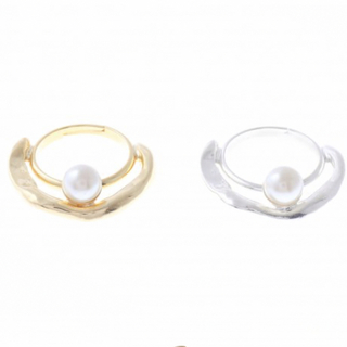 petit wave pearl ring 19A3-20(リング(指輪))
