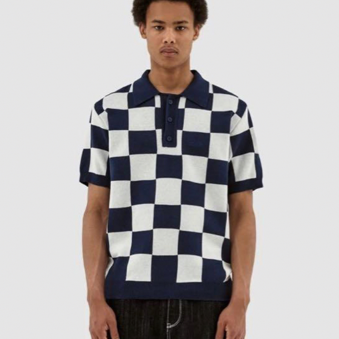 Arte Antwerp KNIT SQUARE POLO  23ss