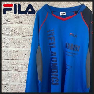 フィラ(FILA)のFILA Tシャツ　ロンT ジャージ メンズ　レディース　[ L ](Tシャツ/カットソー(七分/長袖))