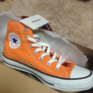 コンバース(CONVERSE)のコンバース☆オレンジ(スニーカー)