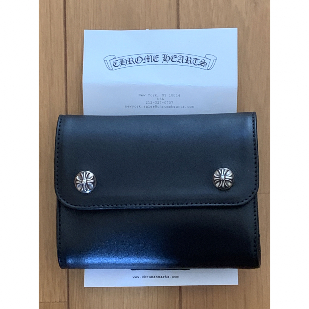 Chrome Hearts(クロムハーツ)のクロムハーツ　ミニウェーブ　miniwave  新品　財布　ウォレット　 メンズのファッション小物(折り財布)の商品写真