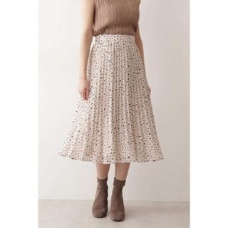 プロポーションボディドレッシング(PROPORTION BODY DRESSING)の♡新品タグ付き♡ PBD レディダルメシアンプリーツスカート(ロングスカート)