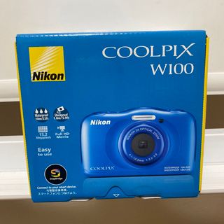 ニコン(Nikon)のひできん様専用Nikon COOLPIX W100 BLUE(コンパクトデジタルカメラ)