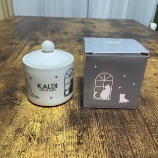 カルディ(KALDI)のカルディ　シュガーポット　新品未使用(容器)