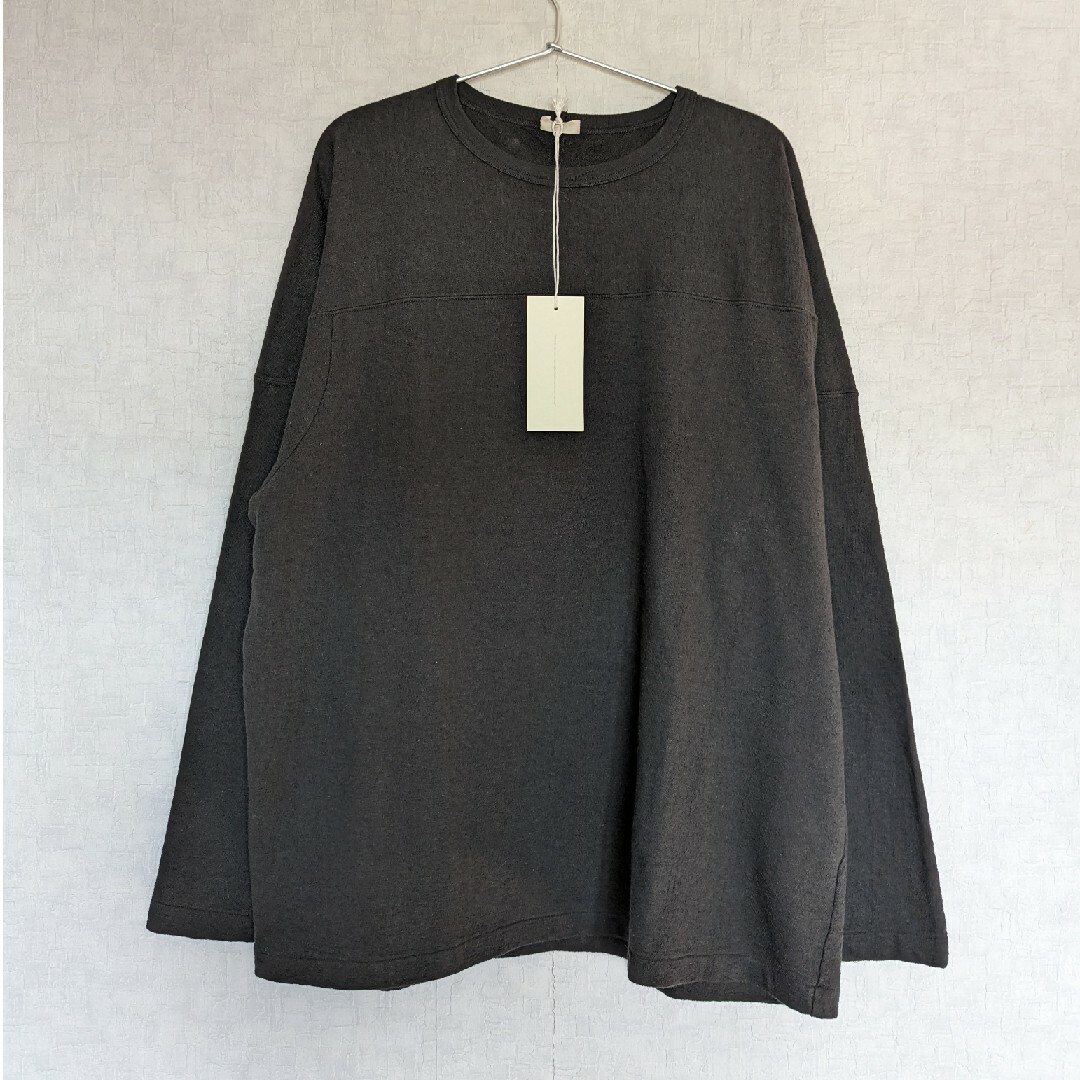 【LIDNM】LINEN FOOTBALL L/S TEE