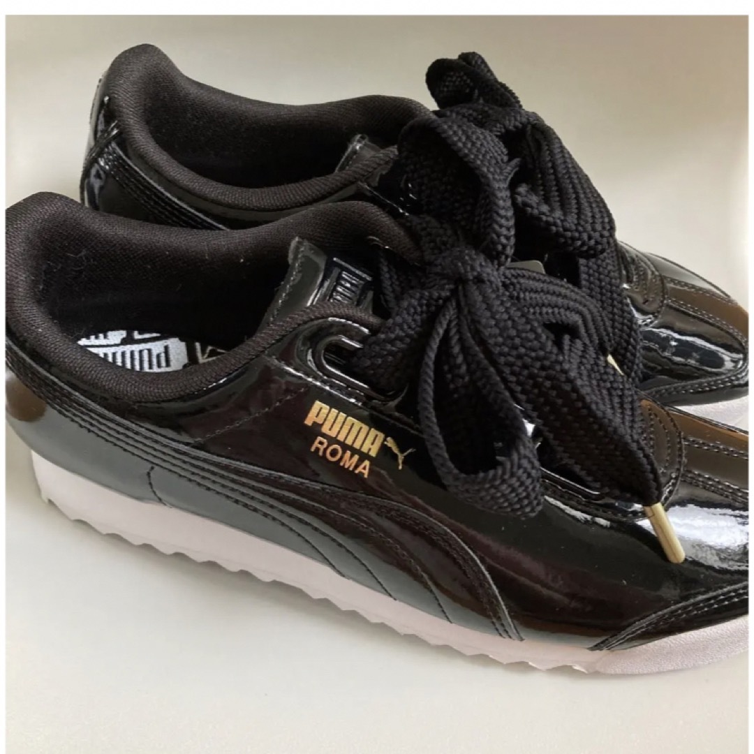 ★PUMA★プーマ スニーカー シューズ 靴 ビッグ リボン ブラック 黒 ★PUMA★プーマ スニーカー シューズ 靴 ビッグ リボン ブラック 黒