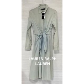 ラルフローレン(Ralph Lauren)のLAUREN ラルフローレン　ワンピース　デニムワンピ　米国購入　新品(ロングワンピース/マキシワンピース)