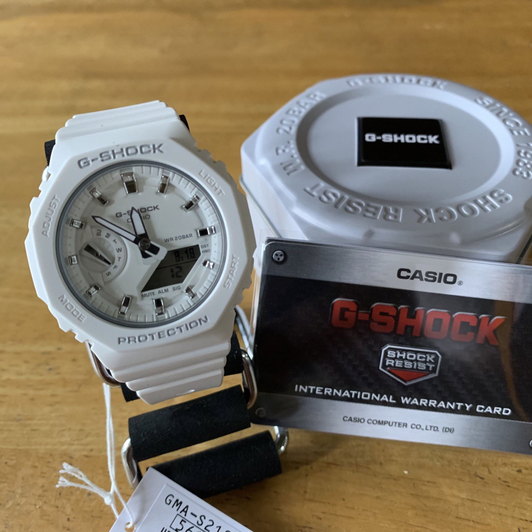新品✨カシオ CASIO 腕時計 GMA-S2100-7A ホワイト - 通販