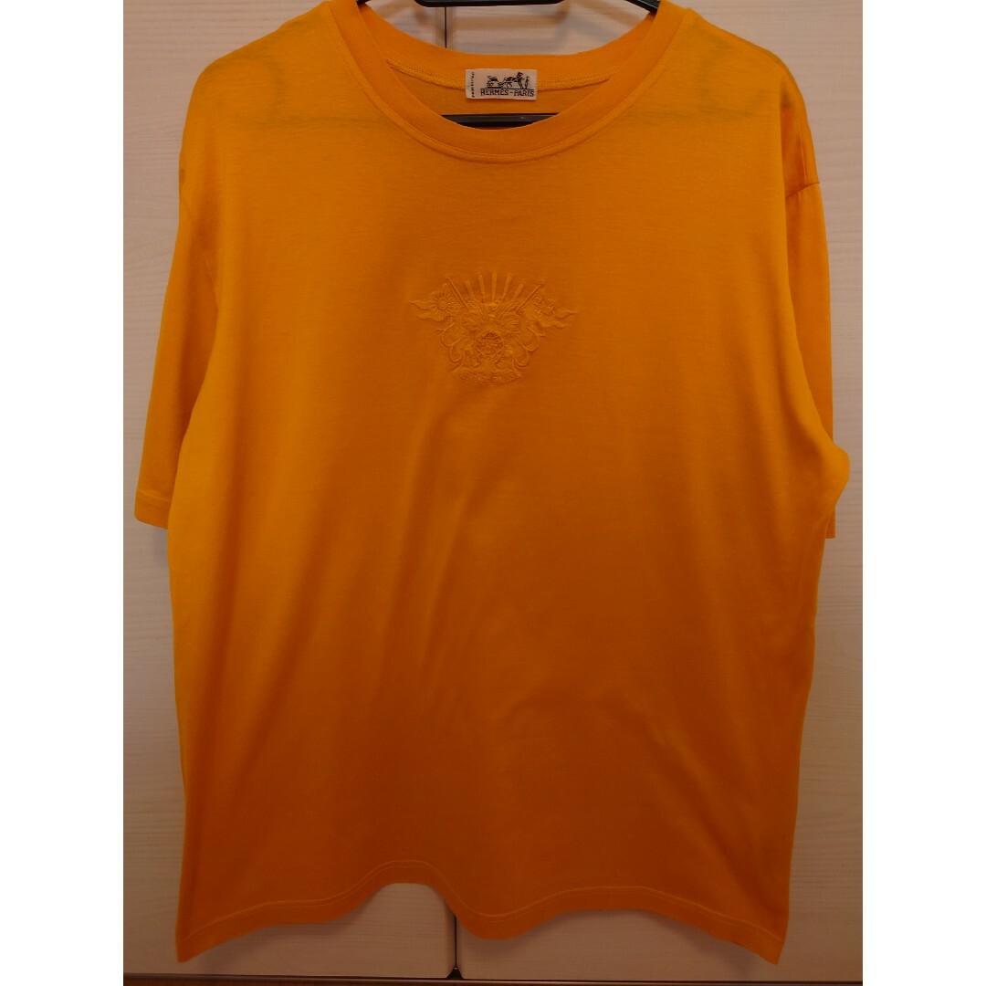 Hermes(エルメス)のHERMES-PARIS 半袖Tシャツ 刺繍ロゴ入り メンズのトップス(Tシャツ/カットソー(半袖/袖なし))の商品写真