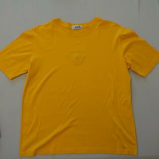 エルメス(Hermes)のHERMES-PARIS 半袖Tシャツ 刺繍ロゴ入り(Tシャツ/カットソー(半袖/袖なし))