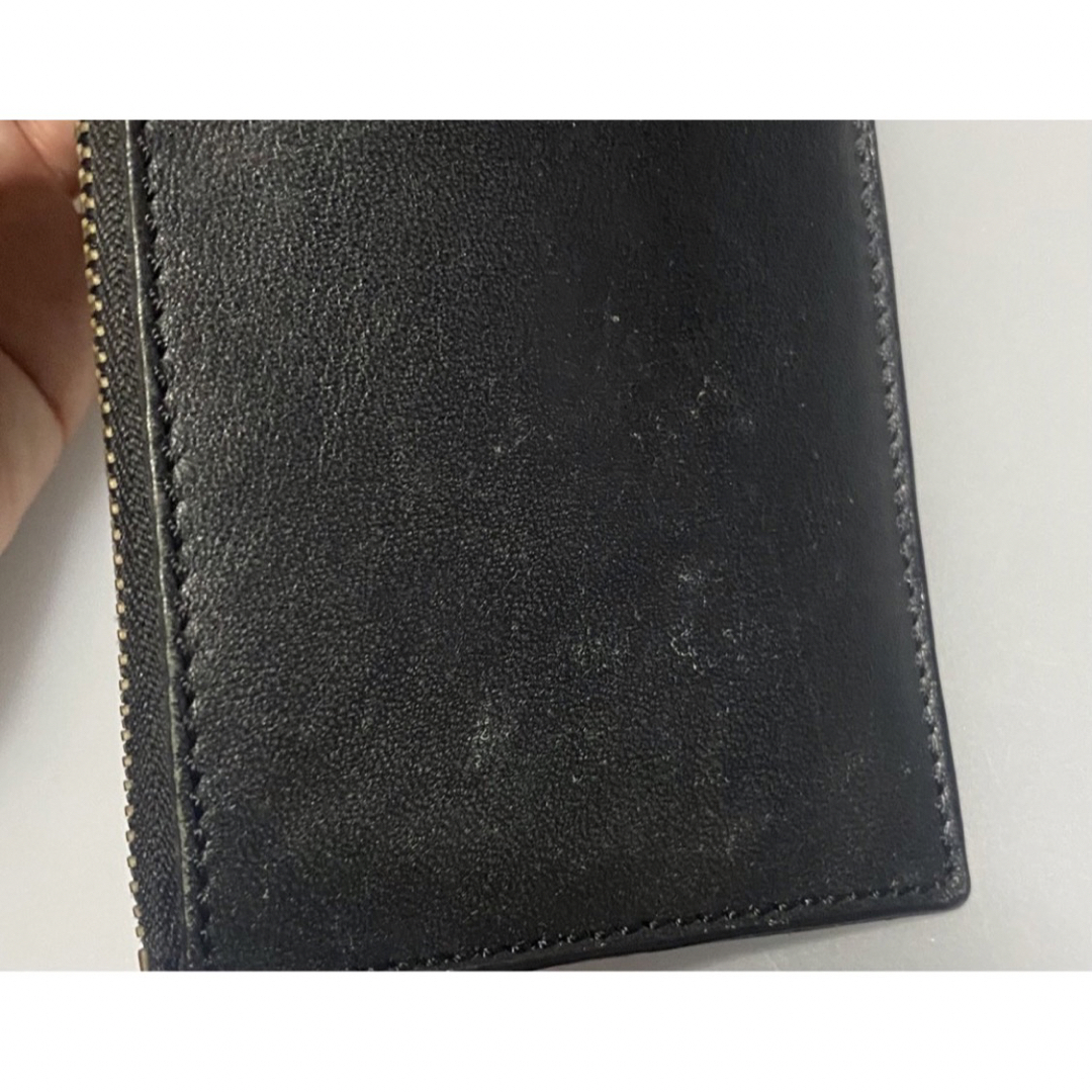 ZARA(ザラ)のZARA ショルダーウォレット　本革　ブラック レディースのファッション小物(財布)の商品写真