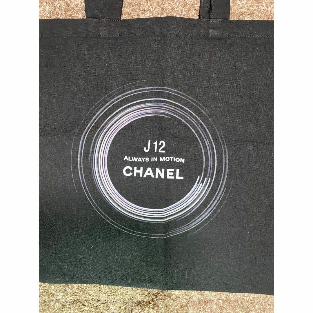 《CHANEL》J12 ノベルティ　トートバッグ　シャネル 3