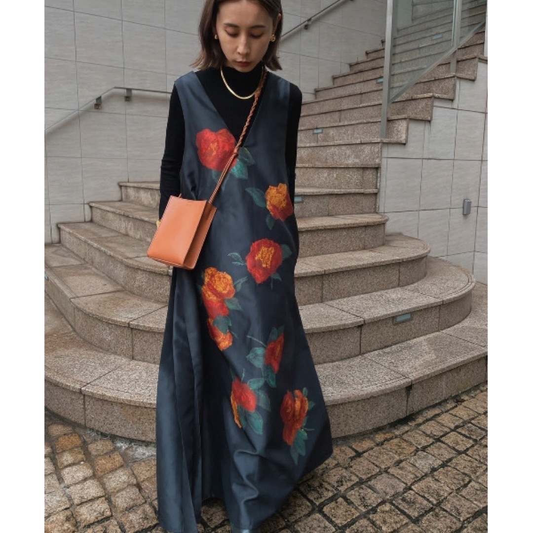 Ameri VINTAGE - ellie asymmetry pleats dressの通販 by 花's shop