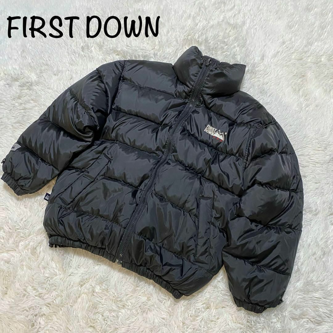 ジャケット/アウター【美品】FIRST DOWN ダウンジャケット リバーシブル