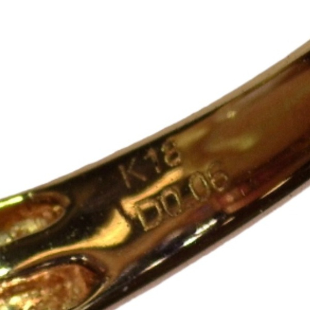 リング・指輪 ゴールド   K18PG ピンクサファイア0.40 ルビー0.15 ダイヤ0.06 12.5号 3.1g レディースのアクセサリー(リング(指輪))の商品写真