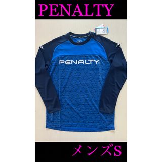 ペナルティ(PENALTY)の新品タグ付き　メンズS ペナルティ PENALTY 長袖プラシャツブルー(ウェア)