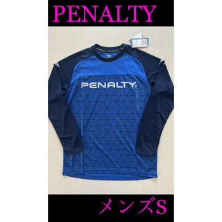 ペナルティ(PENALTY)の新品タグ付き　メンズS ペナルティ PENALTY 長袖プラシャツブルー(ウェア)
