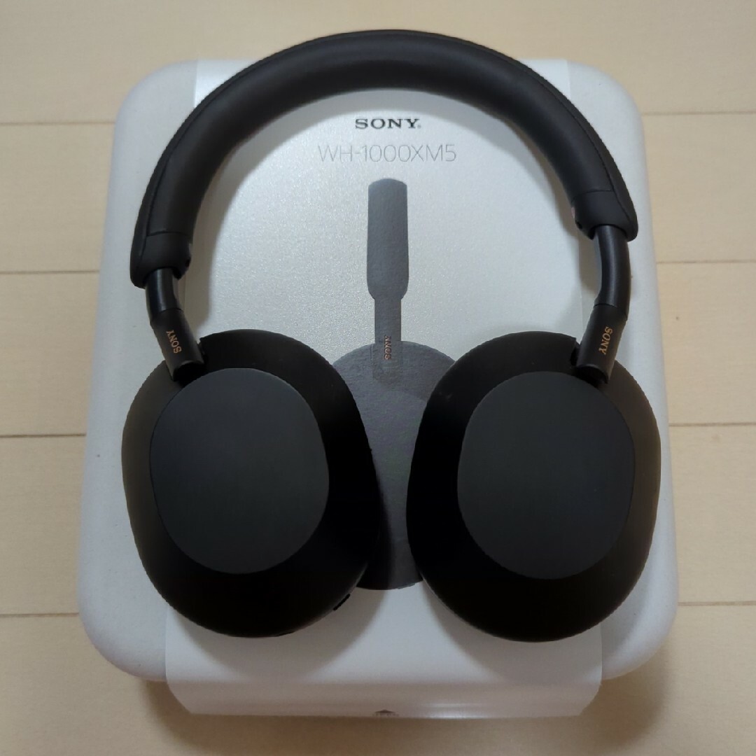 ソニー ワイヤレスヘッドホン ブラック WH-1000XM5-