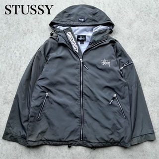 STUSSY - USA製 OLD Stussy ステューシー 刺繍ロゴ ナイロンジャケット