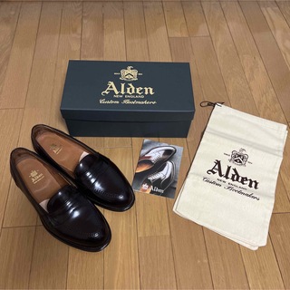 オールデン(Alden)の【美品】オールデン ALDEN 684 コードバン サイズ9 日本未発売(ドレス/ビジネス)