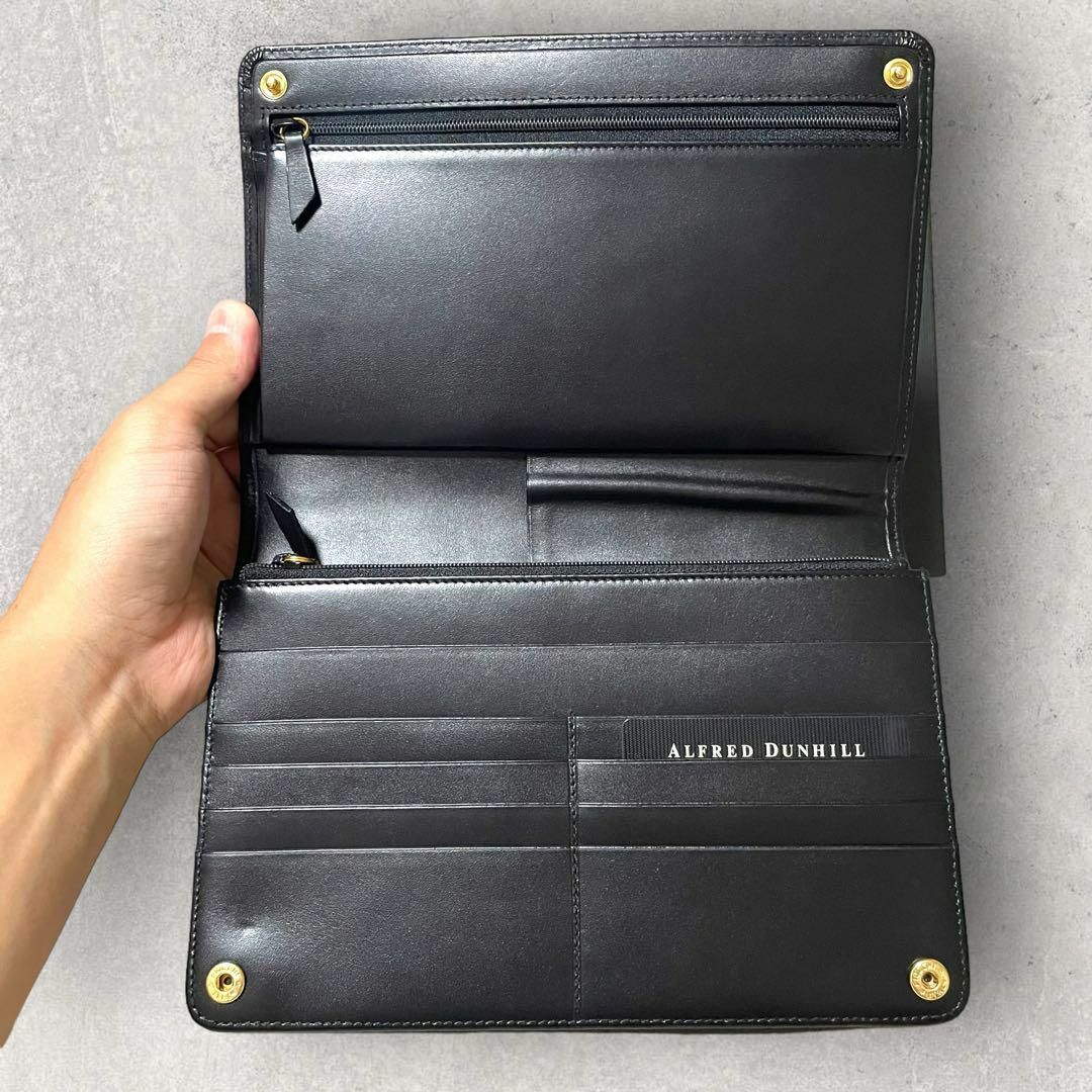 Dunhill(ダンヒル)の新品未使用 dunhill オックスフォード オーガナイザー ロゴプレート 黒 メンズのバッグ(その他)の商品写真