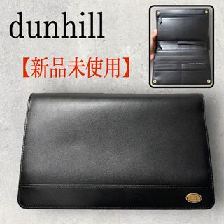ダンヒル(Dunhill)の新品未使用 dunhill オックスフォード オーガナイザー ロゴプレート 黒(その他)
