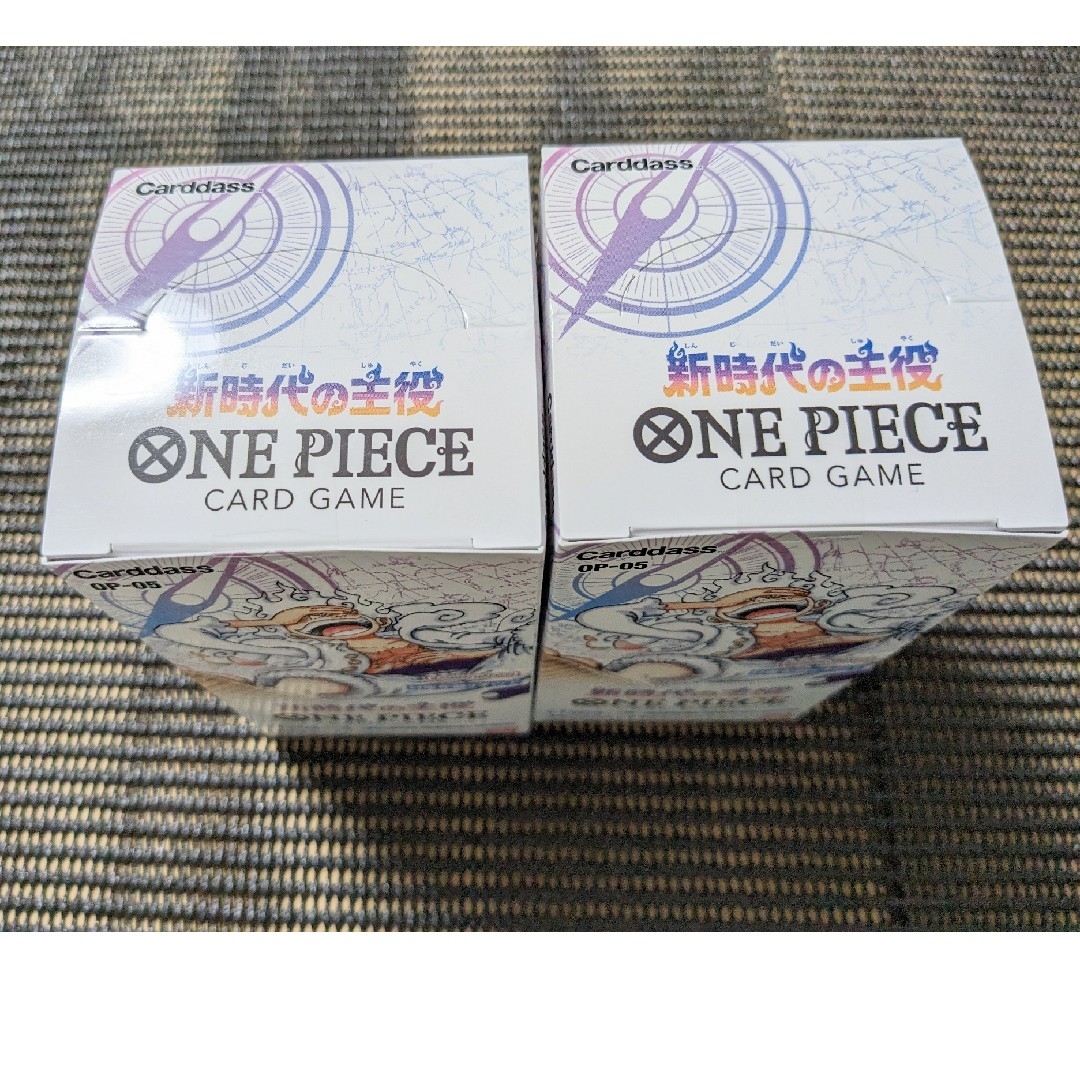 ONE PIECEカードゲーム新時代の主役　新品未開封シール付、2BOXセット